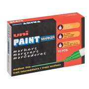 Uni-Paint Permanent Marker, Medium Bullet Tip, Green 63604